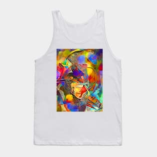 Vibrant Stained Glass Tank Top